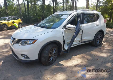 2016 Nissan Rogue Sl из США, поврежденный, VIN 5N1AT2MT1GC774015